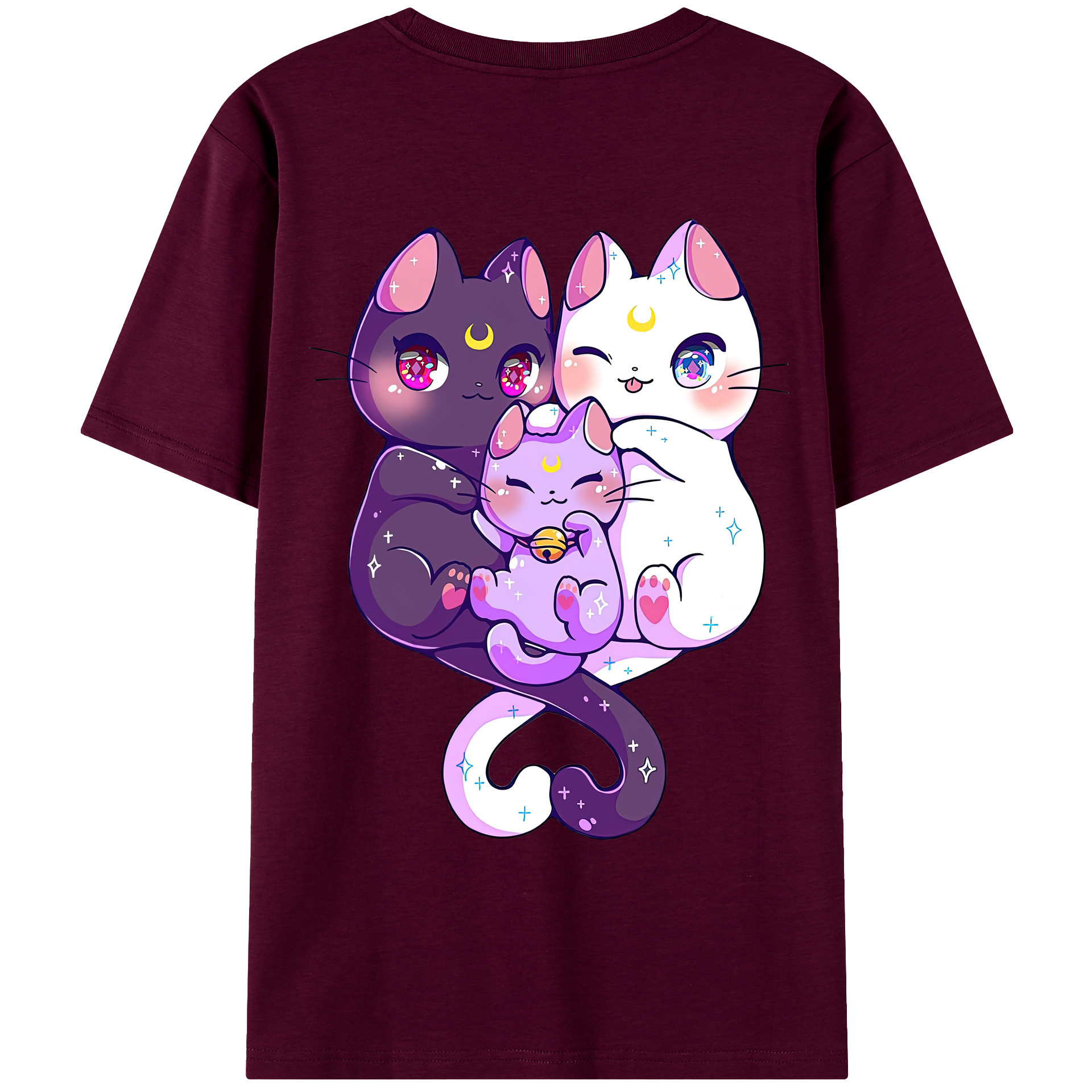 （画像用） 美少女戦士セーラームーン Sailor Moon レディース半袖Tシャツ(バックプリント)